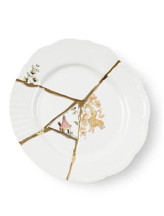 'Kintsugi' dessert dish ⌀ 21 cm #