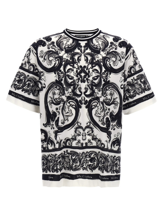 'Maiolica' print T-shirt #1