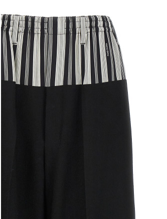 Basque trompe l'oeil pants #