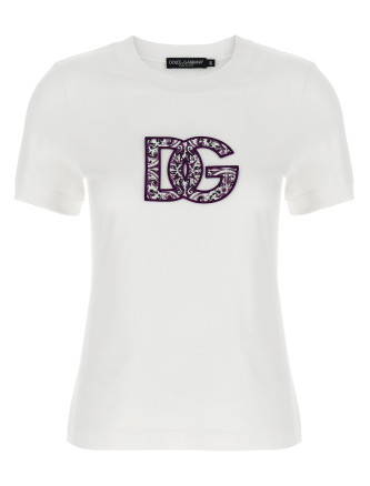 'Maiolica' logo patch t-shirt