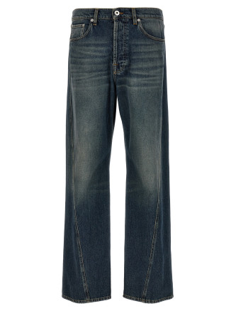'Twisted Leg' jeans