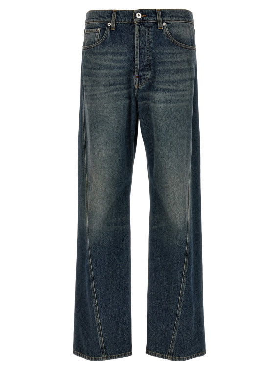 'Twisted Leg' jeans #1