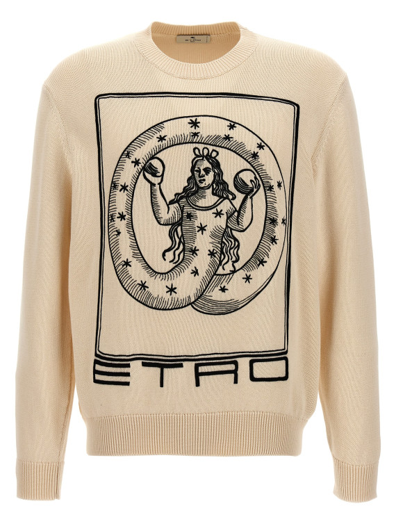 Logo embroidery sweater #1