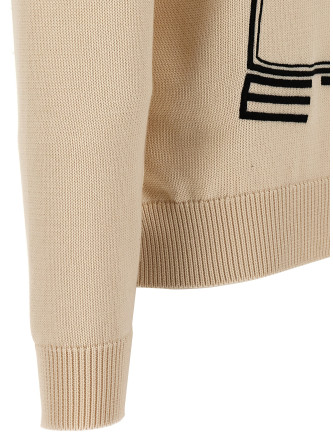 Logo embroidery sweater #