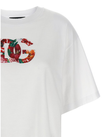Floral logo t-shirt #