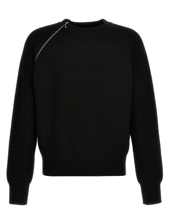 Zip detail sweater