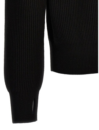 Zip detail sweater #