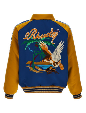 'Palm Eagles Souvenir' bomber jacket #