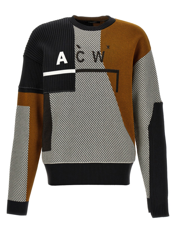 'Geometric' sweater #1