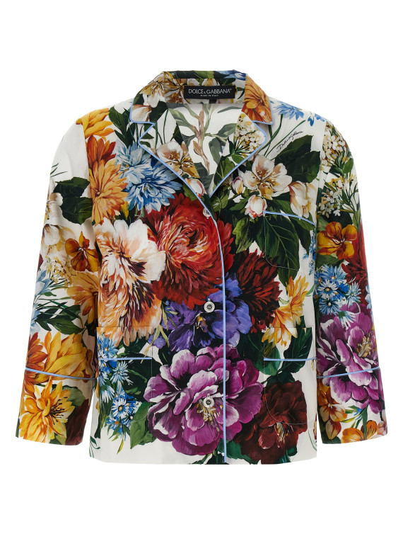 'Bouquet' print shirt #1