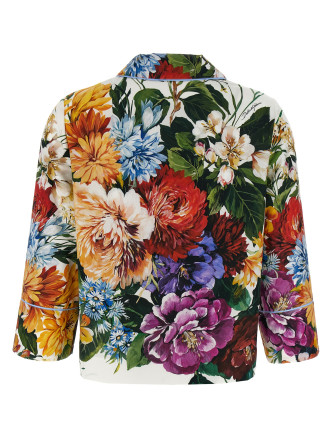 'Bouquet' print shirt #