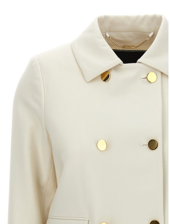 Cropped double-breasted jacket #