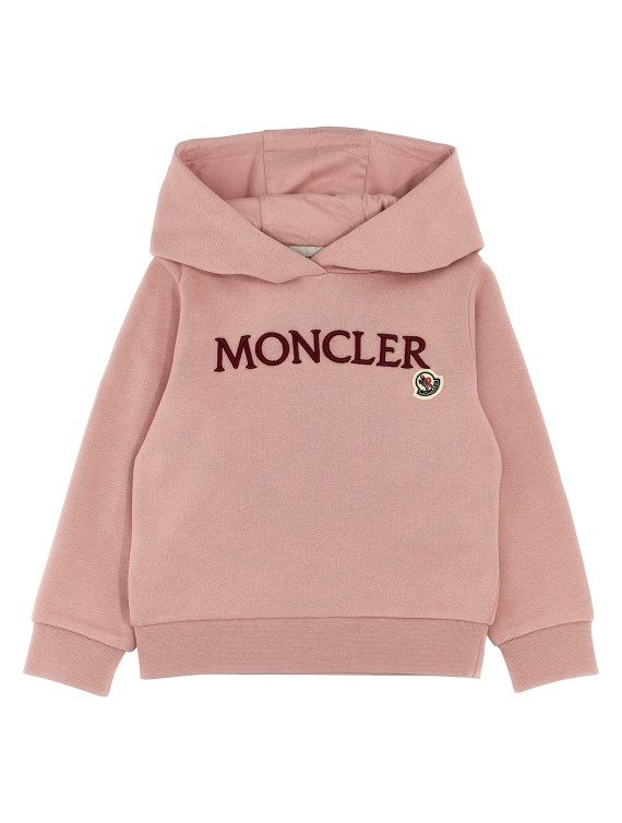 Logo embroidery hoodie #1