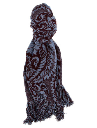 'Barocco' jacquard scarf