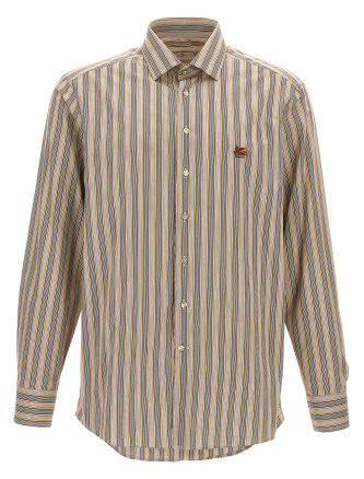 Logo embroidery shirt