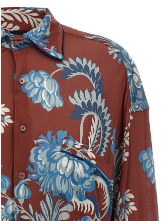 Floral foliage shirt #