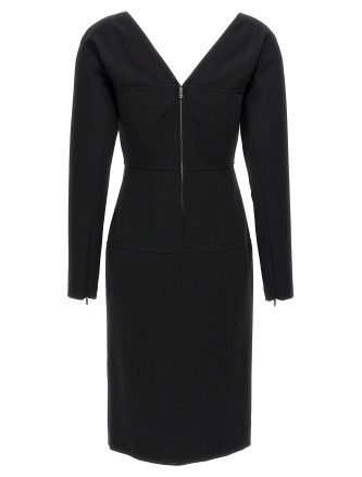 Techno jersey dress #