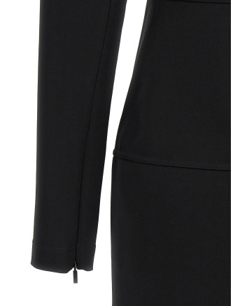 Techno jersey dress #