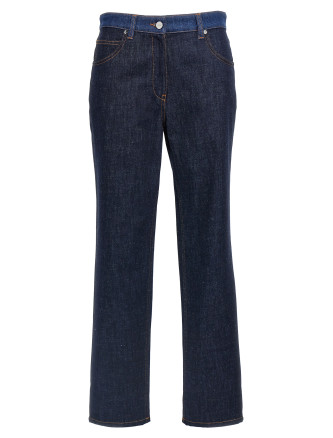 Two-tone jeans