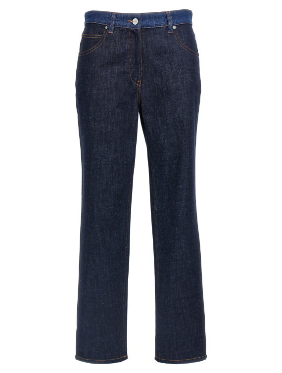 Two-tone jeans #1