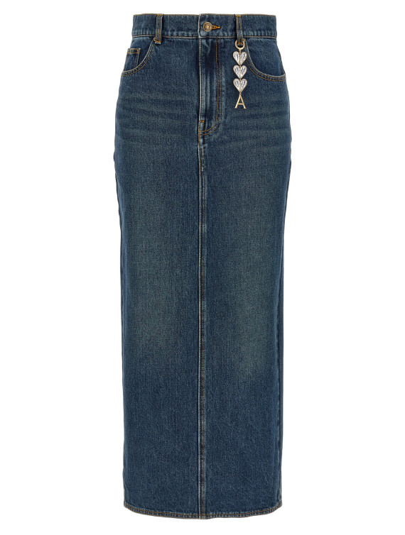 'Zip Slit Midi' skirt #1