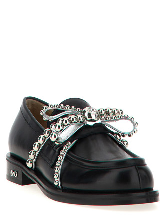 'Crystal Studs' loafers #