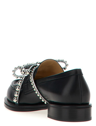 'Crystal Studs' loafers #