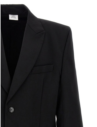 'Logo Embroidered' blazer #