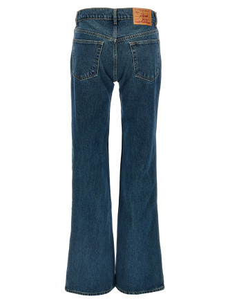 'Evergreen Hook and Eye' jeans #