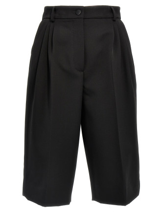 Tuxedo bermuda shorts