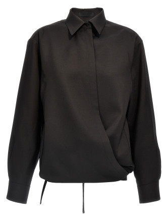 Valentino techno light wool shirt