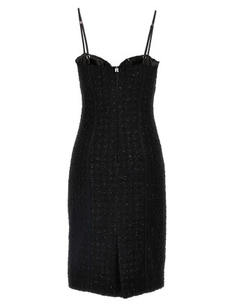 Bouclé midi dress #