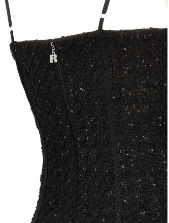 Bouclé midi dress #