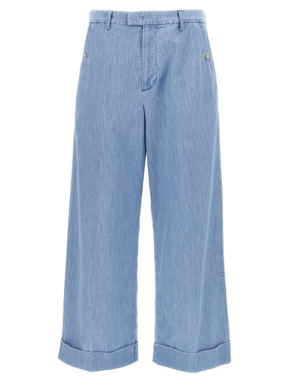 Valentino Garavani turn-up jeans #1