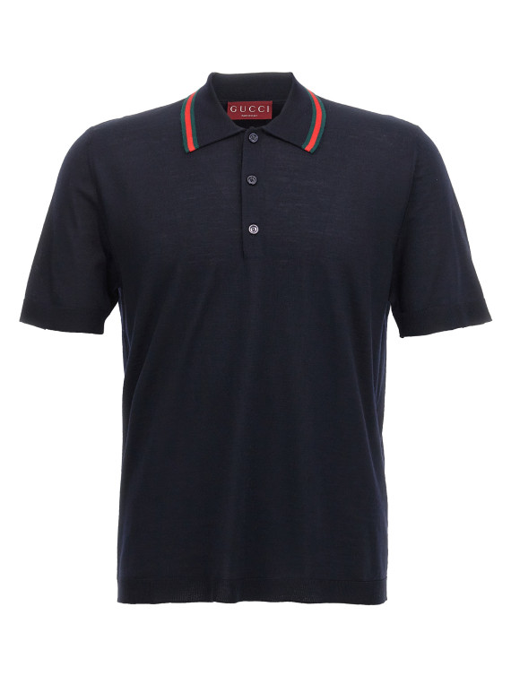 Web Ribbon Polo Shirt #1
