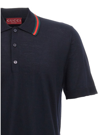 Web Ribbon Polo Shirt #