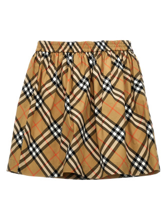 Check cotton skirt #