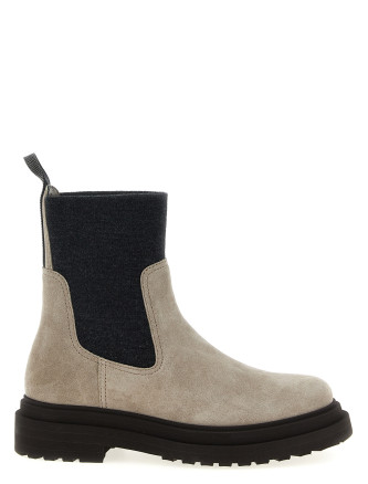 Precious Loop Detail ankle boots