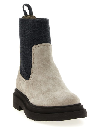 Precious Loop Detail ankle boots #