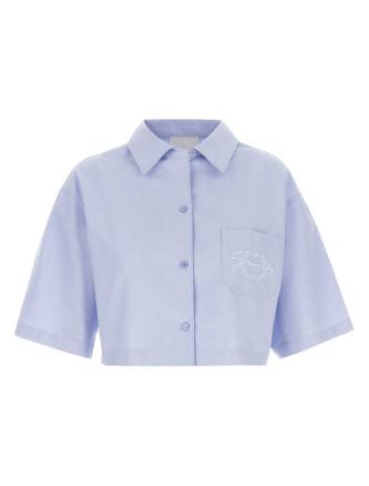 Logo embroidery shirt