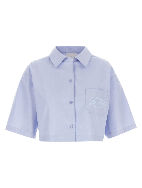 Logo embroidery shirt #1