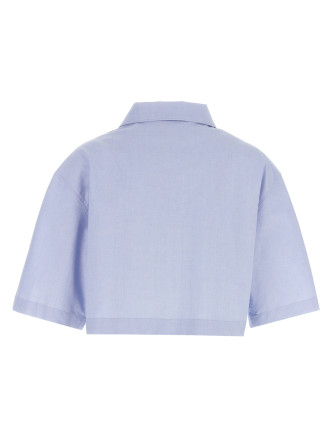 Logo embroidery shirt #