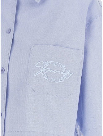 Logo embroidery shirt #
