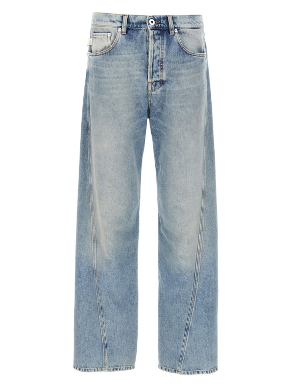 'Twisted Hem' jeans #1