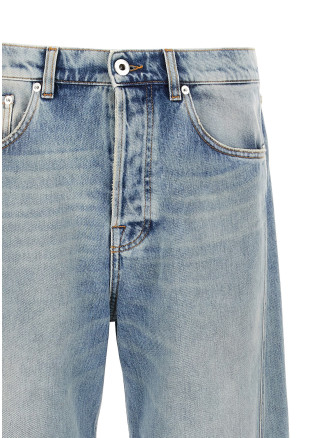 'Twisted Hem' jeans #