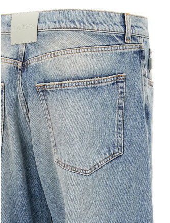 'Twisted Hem' jeans #