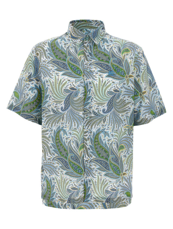 Paisley flower shirt #1