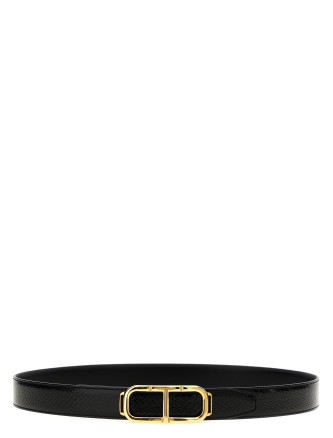 Logo reversible belt