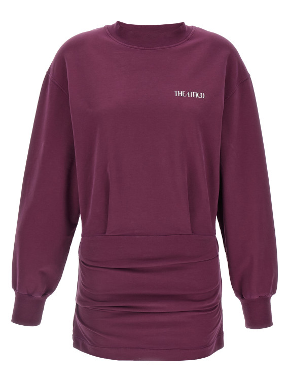 Draped mini dress #1