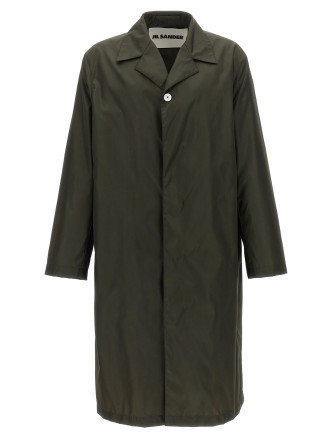Single-breasted trench coat
